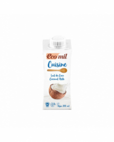 Crema para cocinar de coco cuisine Bio 200ml Ecomil