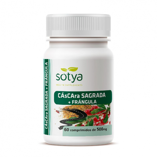 Cascara sagrada+Frangula 500 mg 60 comprimidos Sotya