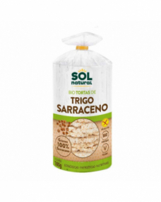 Tortas de trigo sarraceno s/gluten bio 100g Sol Natural