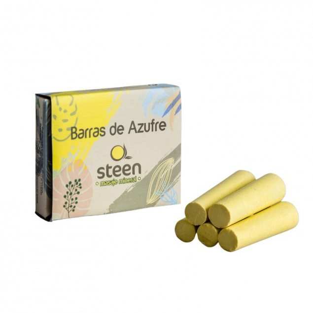 Barras de azufre masaje 5ud Steen