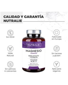 Magnesium Complex (Bisglicinato y Citrato) 120 caps. 2