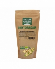 Soja texturizada tiras Bio 115g NaturGreen