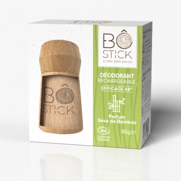 Desodorante de Savia de Bambu recargable -...