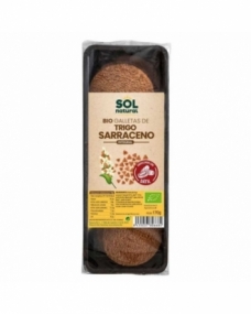 Galletas de Trigo Sarraceno endulzada con Datil Bio 170g Sol