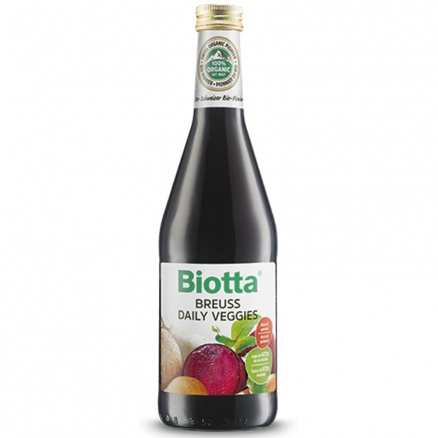 Jugo de vegetales Breuss BIO 500 ml Biotta
