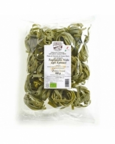 Tagliatelle de trigo con espinacas BIO 500 g IRIS