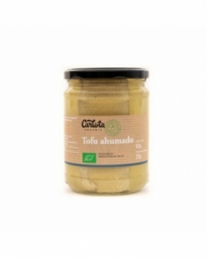 Tofu Ahumado en bote de vidrio bio 425g Carlota Organic