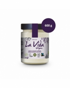 Crema Blanca con Coco Bio 600g La Vida Vegan