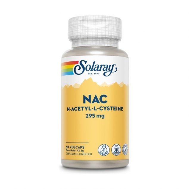 Nac 295 mg 60vcaps Solaray
