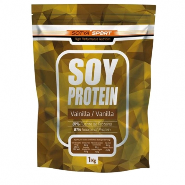 Proteina de soja isolada Vainilla Doypack 1Kg Sotya