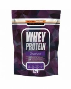 Proteina Whey de suero de leche chocolate Doypack 1 kg Sotya