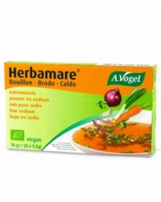 Caldo Herbamare bajo en sodio Bio 8 cubitos A.Vogel