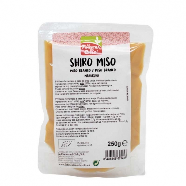 Shiro miso bio 250 g La Finestra