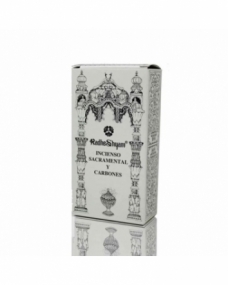 Incienso Sacramental 50g y Carbones 10u Radhe Shyam