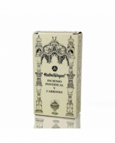 Incienso Pontifical 50g y Carbones 10u Radhe shyam