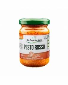 Pesto Rosso vegano Bio 140g Organica Italia