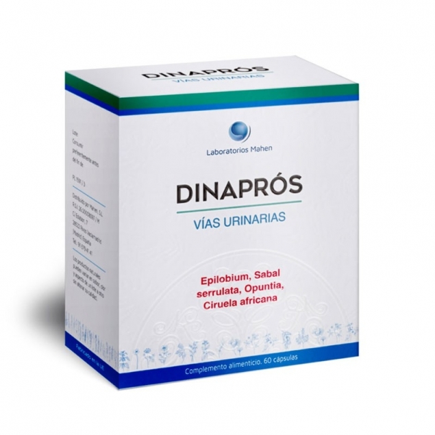 Dinapros 22 (vias urinarias) 60 capsulas Mahen