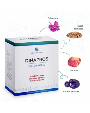 Dinapros 22 (vias urinarias) 60 capsulas Mahen