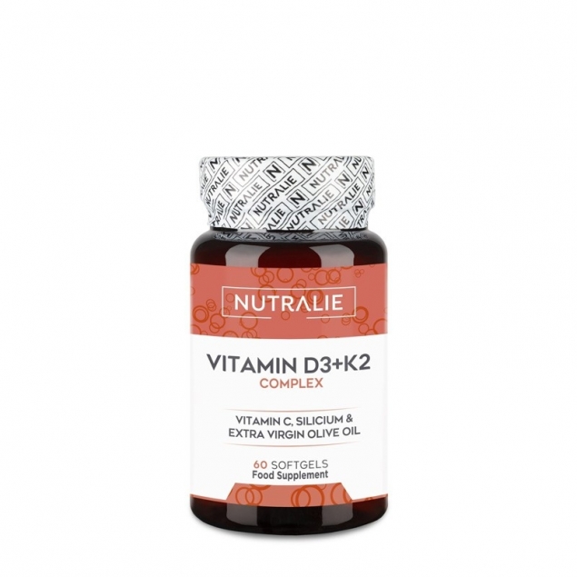 Vitamin D3+K2 Complex 60 caps softgels Nutralie
