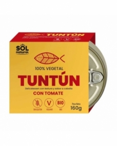 Tuntun Caballa vegana con tomate Bio 160g Sol Natural