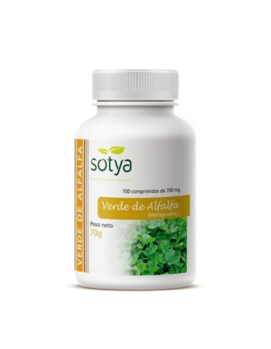 Alfalfa 700mg 100 comprimidos Sotya