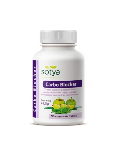 Carboblocker 550mg 90 capsulas Sotya