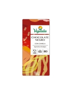 Chocolate negro con canela 100g Vegetalia