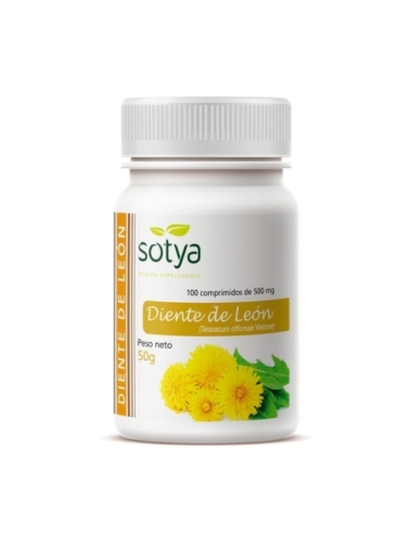 Diente de leon 500mg 100 comprimidos Sotya