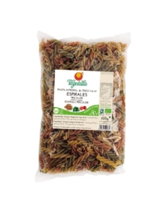 Espirales tricolor integrales bio 500 g Vegetalia