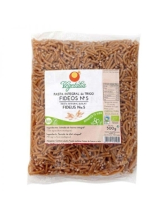 Fideo integral Nº5 bio 500 g  Vegetalia