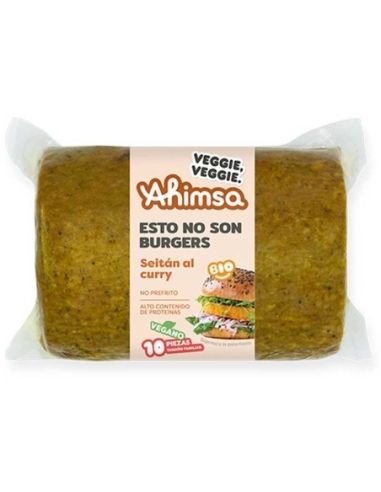 Hamburguesa seitan al curry granel Bio 750g AHIMSA