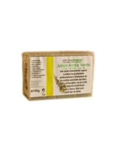 Jabon de arcilla verde y arbol del te 100 g Aromasensia