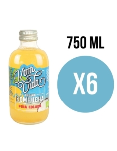 Kombucha Piña Colada Bio 6x750ml Komvida