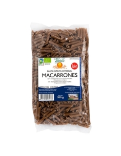 Macarrones de espelta integral bio 500 g Vegetalia