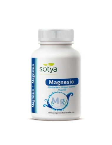 Magnesio marino 600mg 100 comprimidos Sotya