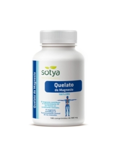 Magnesio quelato 800mg 100 comprimidos Sotya