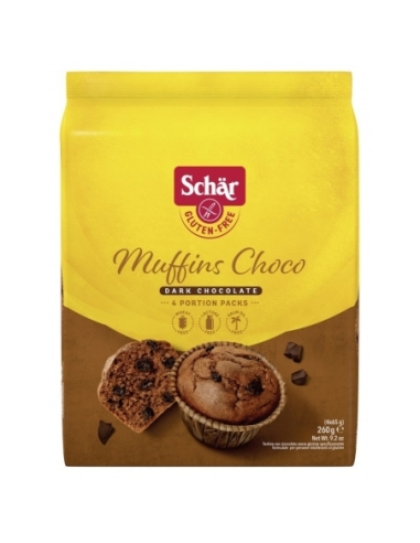Muffin de chocolate 260 g Schar