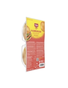 Pan de hamburguesa 4x75g 300g Schar