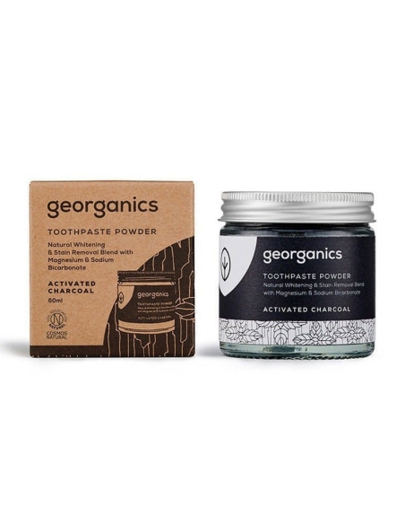 PASTA dental POLVO Carbon Activado 60ml Georganics