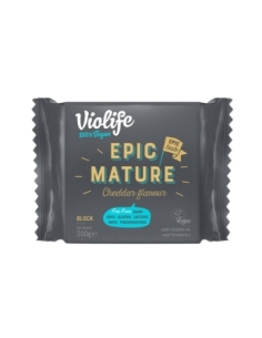 Queso bloque Epic mature cheddar 200gr Violife