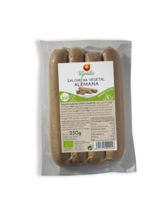 Salchicha vegetal alemana bio 230g Vegetalia