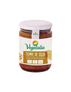 Tempe en bote de vidrio esterilizado bio 250g Vegetalia
