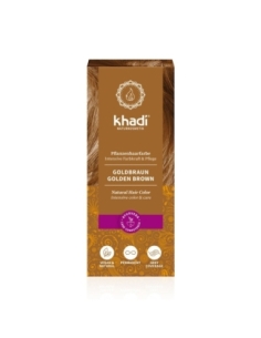 Tinte herbal Color Castaño Dorado 100g Khadi