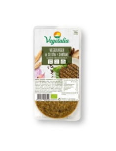 Vegeburguer de seitan y shiitake bio 160g Vegetalia
