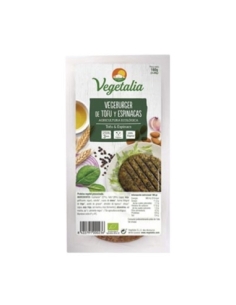 Vegeburguer de tofu y espinacas bio 160g Vegetalia