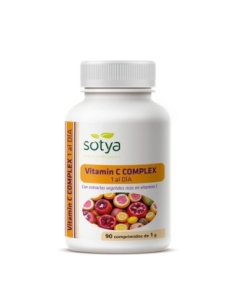 Vitamina C natural complex 1g 90 comprimidos Sotya