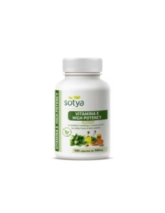 Vitamina E High Potency 500mg 100 capsulas Sotya 2