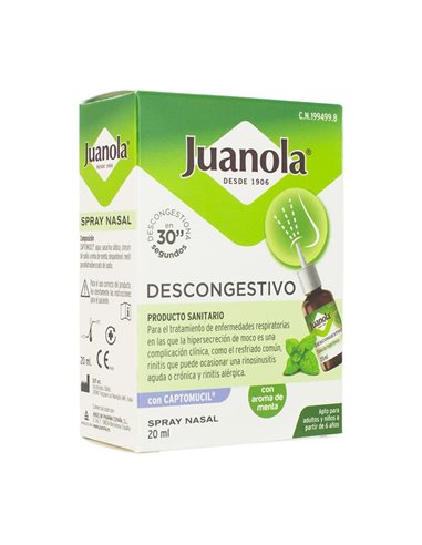 Descongestivo Juanola Spray Nasal 20ml