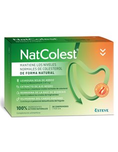 NatColest Niveles normales del colesterol 30 comprimidos