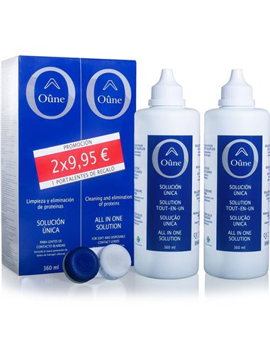 Oûne Solución Única para lentes de contacto blandas